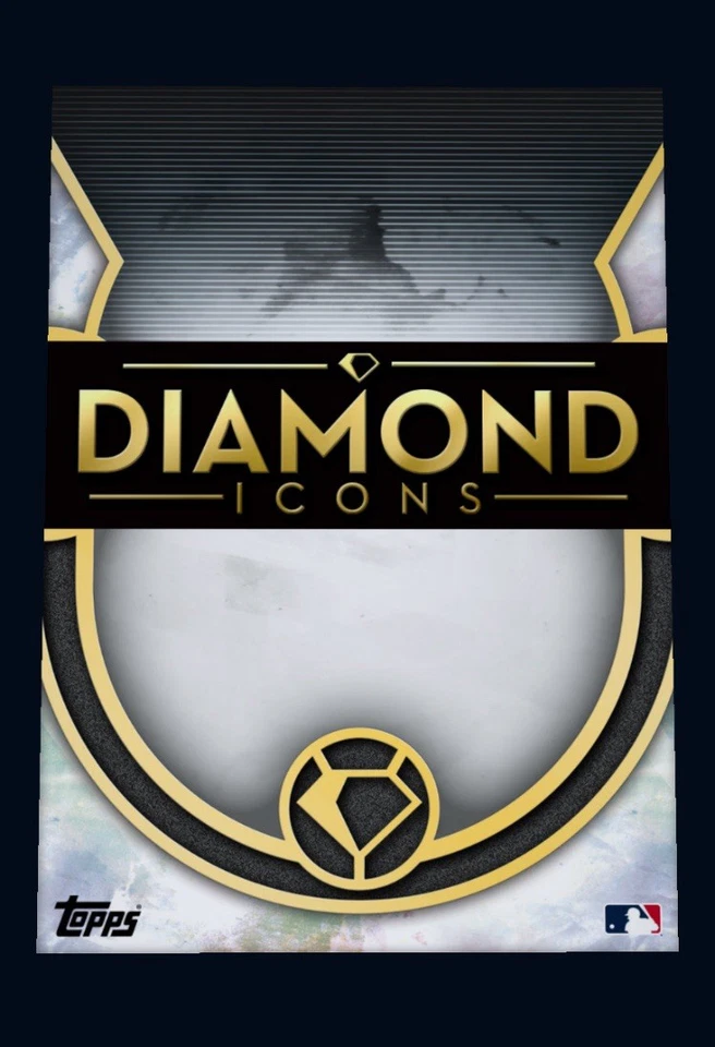 2024 Topps Bunt Series 1 Gold Diamond Icons Ken Griffey Jr./50 LEGENDARY Auto - Image 2 of 3