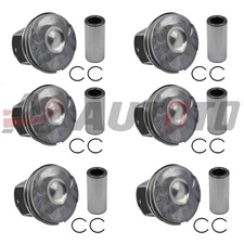 6 x Piston Rings LR062617 For Jaguar F-Pace XE Land Rover Discovery 3.0L USA