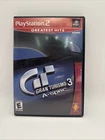 Gran Turismo 3 A-spec PS2 PlayStation 2 Complete MINT - COMPLETE - Greatest Hits