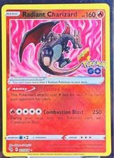 charizard pokemon go card reverse holo Charizard Pokemon Card Lot Reverse Holo GO ex Radiant Trainer Gallery Full Art