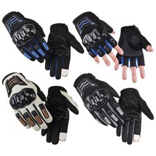 Full Finger Workout Gloves Biker Gloves Anti-Slip Grip Padded Touchscreen Mitten