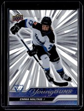 Emma Maltais 2024 Upper Deck UD PWHL 1st Edition Young Guns Outburst