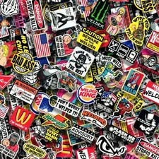 Welder Sticker Bomb - 18"x46" Hydrographic Film Hydro Dipping