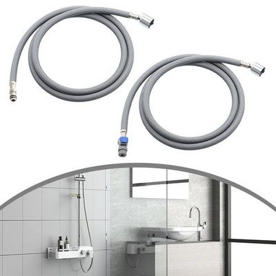 Easy Connect Teleskopausziehbarer Brauseschlauch aus hochwertigem Nylonmaterial