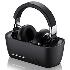 VONAURAL WIRELESS HEADPHONE FOR TV WATCHING WITH BLUETOOTH 5.0 - BLACK