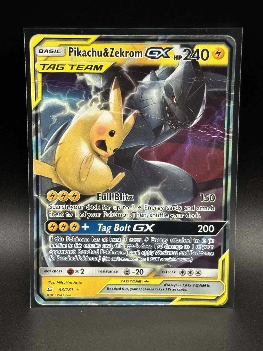 Pikachu & Zekrom GX Pokémon TCG Cards for sale | eBay