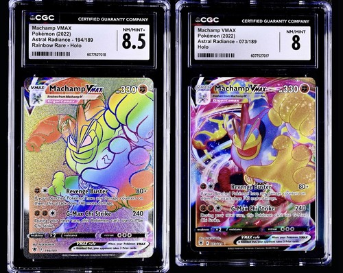 Machamp VMAX graded CGC 8 for sale on eBay