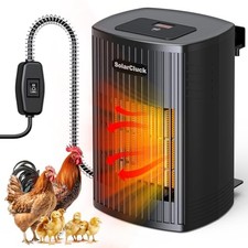 Chicken Coop Heater Inside Coop with Thermostat Chicken Heater for 600W/300W