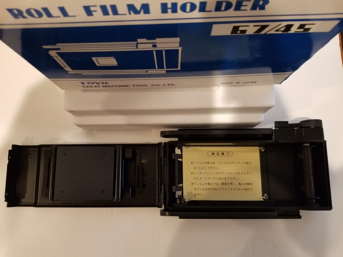 TOYO (TOYO-VIEW) 67 / 45 (6x7 / 45) FILM HOLDER / FILM BACK | eBay