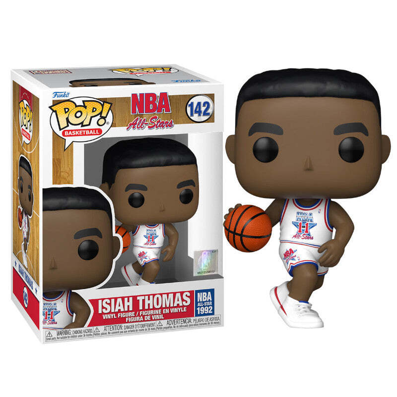 Isiah Thomas Funko POP! NBA: Legends 1992 All-Star White Vinyl