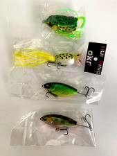 Bass Bait Box - You get 4 different topwater lures in one box - catch big bass