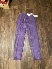 NWT Vintage LEE Union Made High Waisted Corduroy Purple Womens 9 Juniors 26x32