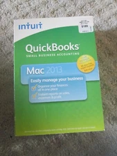 Intuit Quickbooks Mac 2013 Acounting Software CD (Disk is EXCELLENT +Product KEY