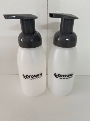 proWIN Schaumspender transparent/grau - DOPPELPACK - für Glancy & Kalklöser