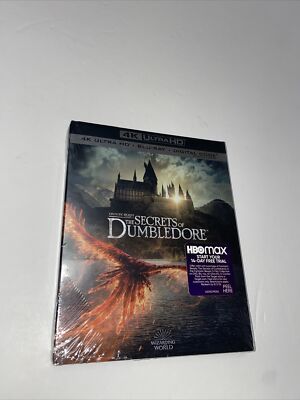Fantastic Beasts: The Secrets of Dumbledore 4K+Bluray +Digital WITH SLIPCOVER