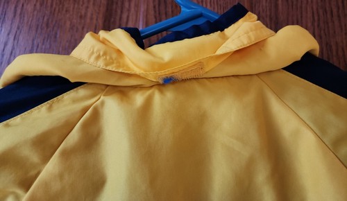 Children's Boys Girls REEBOK Blue Yellow WINDBREAKER Jacket Size 4T - Picture 5 of 5