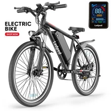 Ladped LP26 Electric Mountain Bike for Adults 26" 350W Electric Bicycle with APP