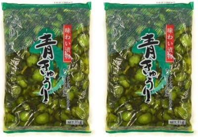 Cucumber Pickles 1kg x 2 Packs Set Japanese Pickled Vegetables Tsukemono