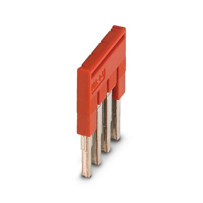 10pcs PHOENIX FBS 4-5 3030187 Plug-in Bridge 4 Positions 5.2 mm Pitch Red New  K