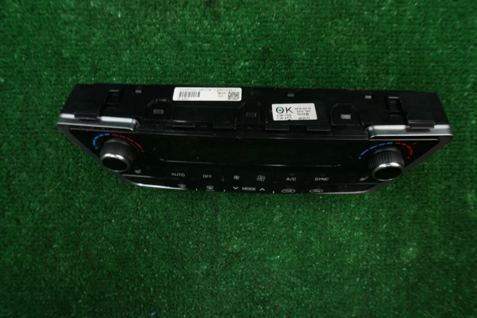 Hyundai Sonata 2015 2016 2017 control de aire acondicionado OEM TN237000-68001H Foto 2 de 4