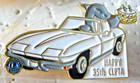 Lions Club Pins - CLPTA 35TH ANNIVERSARY PINS (SHARK HOLDING CAKE) — photo 4