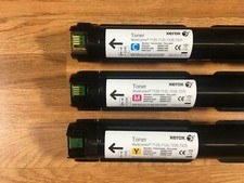 3 Xerox WorkCentre 7120 7125 7220 7225 7220i C,M,Y Toners - FedEx 2Day Air 