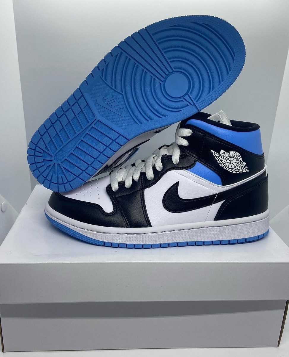 Jordan Mid Royal Mesh Royal Black White Nike Air Jordan Mid University Blue (Womens) Size 6M