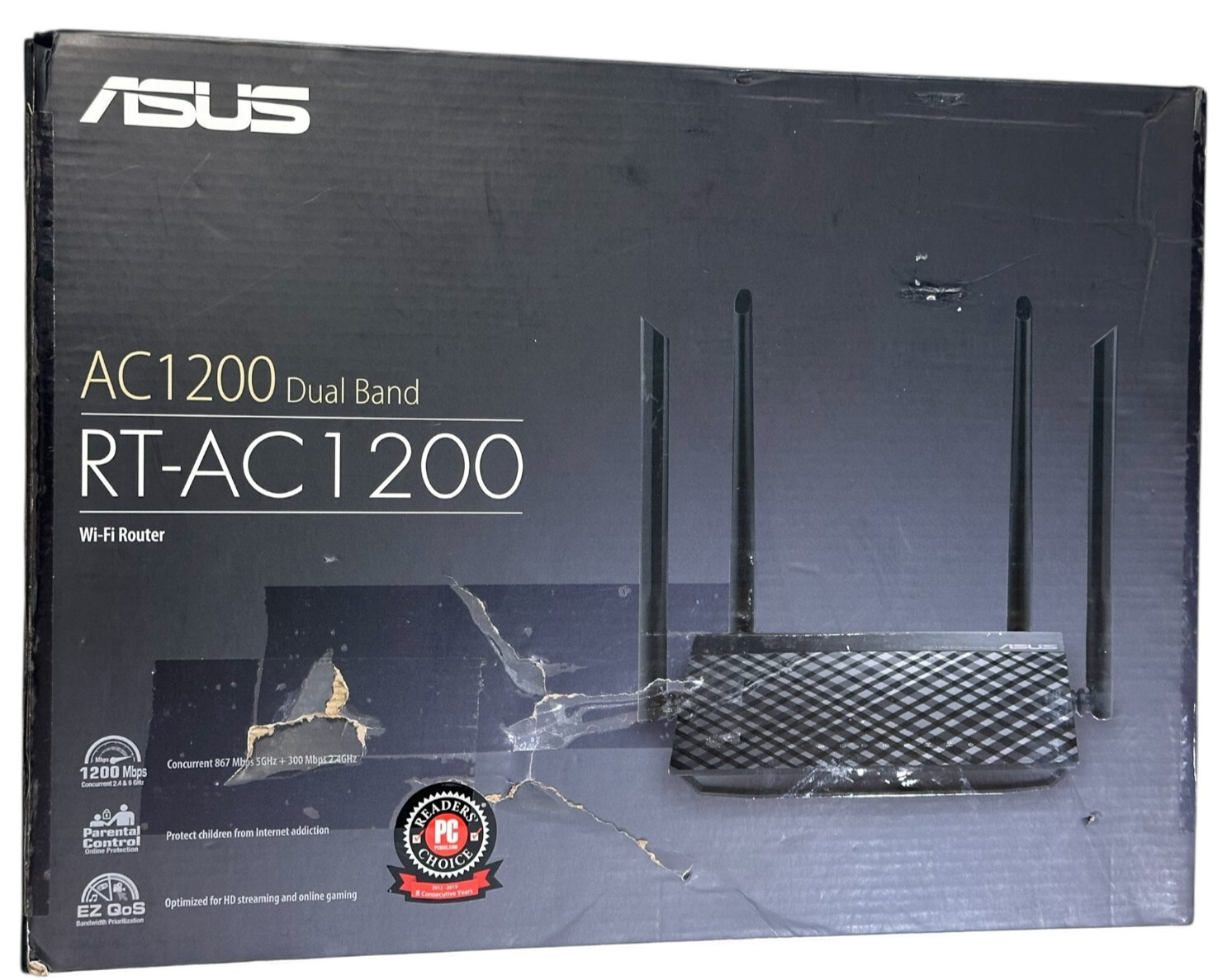 Asus RT-AC1200 Dual Band USB Wi-Fi Router Parental Control F