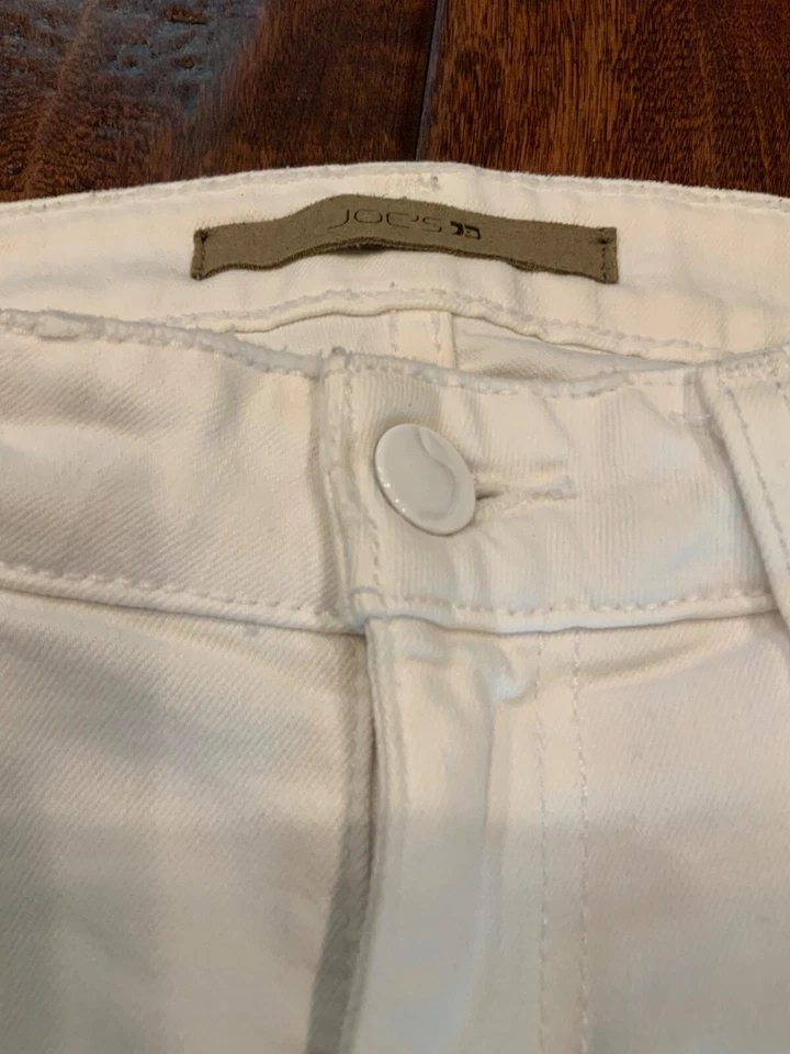 Joe's Jeans White “Skinny Ankle" Jeans, Size 26 - Image 4 of 4