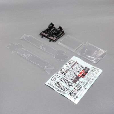 Losi LOS230100 Korpus/Treiber-Set, klar: Hammer Rey