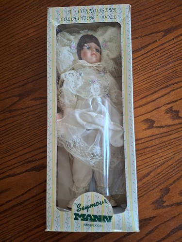 Seymour Mann Connoisseur Collection Porzellanpuppe 18 Zoll Neu in Originalverpackung Vintage - Bild 3 von 5
