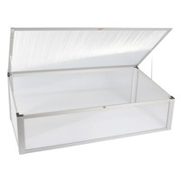 FrüHbeet Aus Aluminium, FrüHbeetaufsatz FüR Hochbeete, FrüHbeetkasten 56,5 X 110