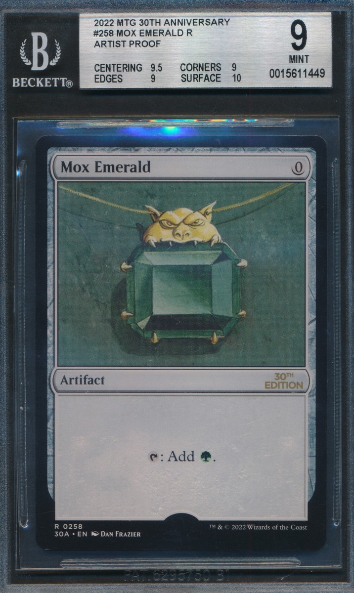 Mox Emerald 悲愴 Mox Emerald 悲愴