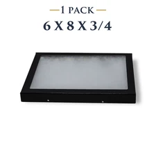 6 x 8 x 3/4 Riker Display Case Mount Box for Collectibles Jewelry Arrowheads 