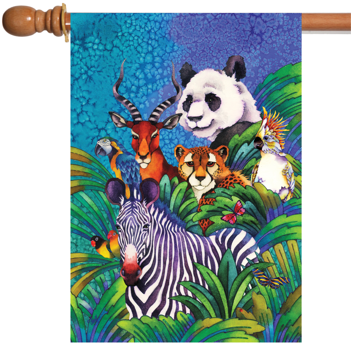 Toland Home Garden Drapeau De Maison American Heroes Produit Aux États-Unis, 71,1 X 101,6 Cm