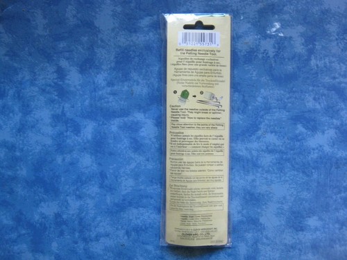 CLOVER FELTING TOOL FINE WEIGHT REFILL NEEDLE 5 PCS NIP H - Picture 4 of 4