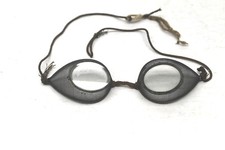 Antique Steampunk Original Safety Spectacle Glasses Optical Vision Cool Clear