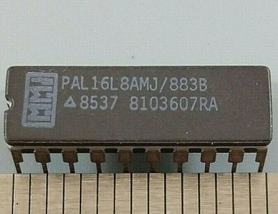 5 X Circuits Intégrés PAL14L4CN – Simple-PLD, Technologie TTL, Boîtier DIP20, Par MMI