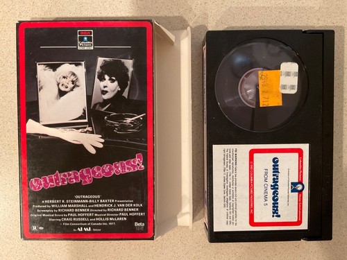 Outrageous! (BETA, 1984, RCA Side Load) Craig Russell, Hollis McLaren