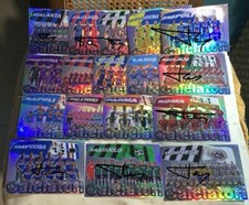 LOTTO DI NR.17 SU 20 CARTOLINE CARDS CALCIATORI PANINI 2014-15 DA EDICOLA