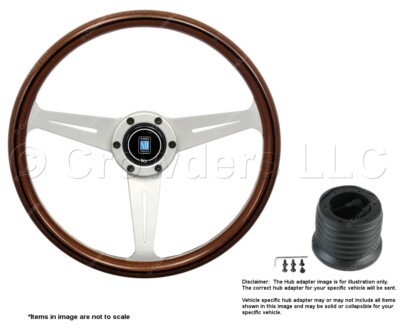Nardi Classic 360mm Steering Wheel + Hub for Audi 80 80 5061.36.1090 + .5405