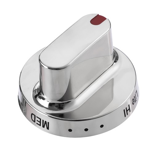 Gas Range Burner Dial Knob For Samsung Stainless Steel Replacement Part Oven 5Pk - Imagen 7 de 11