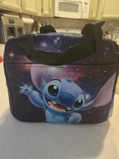 Disney Lilo & Stitch Lunch Bag w/Stitch Galaxy Girls/Boys Snack Tote New