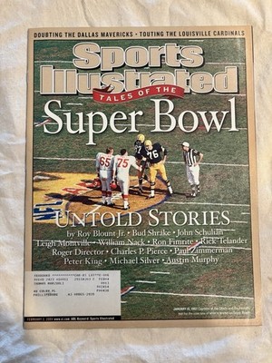Sports Illustrated February 2, 2004 Tales of the Super Bowl Untold Stories