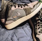 Air Jordan Nike Sneakers Size 5.5Y Black Gray-Excellent Condition! — photo 1