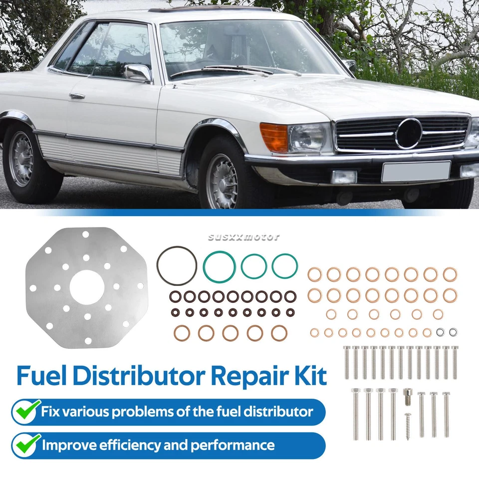 Fuel Distributors Repair Kit For Mercedes-Benz 350 450 SE SEL SL SLC 0438100012 Foto 3 de 4