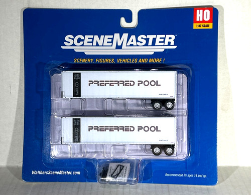 Semirremolque Walthers escala Ho 40' Trailmobile 2pk piscina preferida 949-2515 | Condition: New