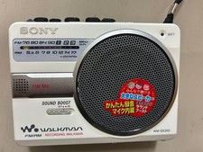 SONY WM-GX202 Cassette Walkman FM/AM Radio Recorder White