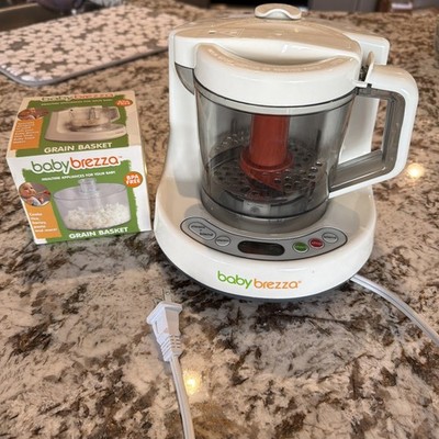 Baby Food Maker Babybrezza With Grain Basket Included