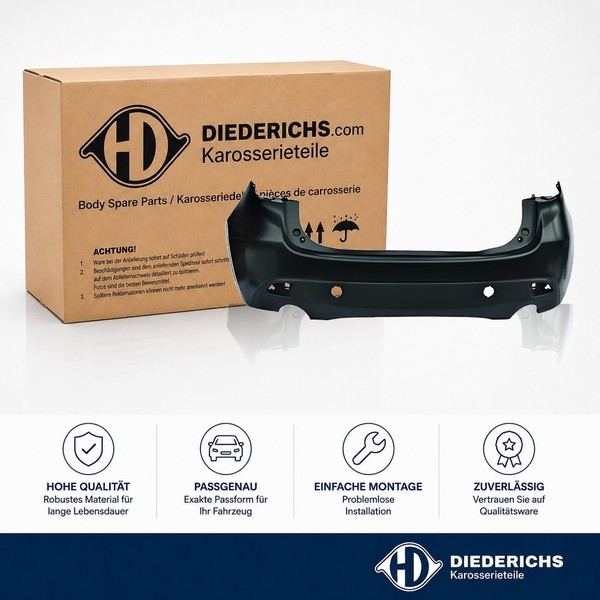 StossfÄNger Hinten Diederichs 5620056 FÜR Mazda-image